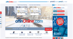Desktop Screenshot of affinonline.com
